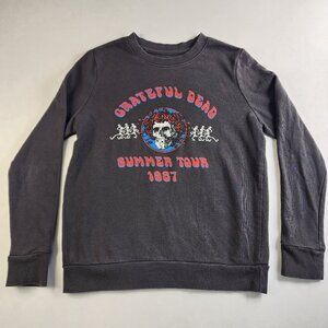 Mighty Fine Grateful Dead Summer Tour 1987 Sweatshirt Womens S Small Lightweight
